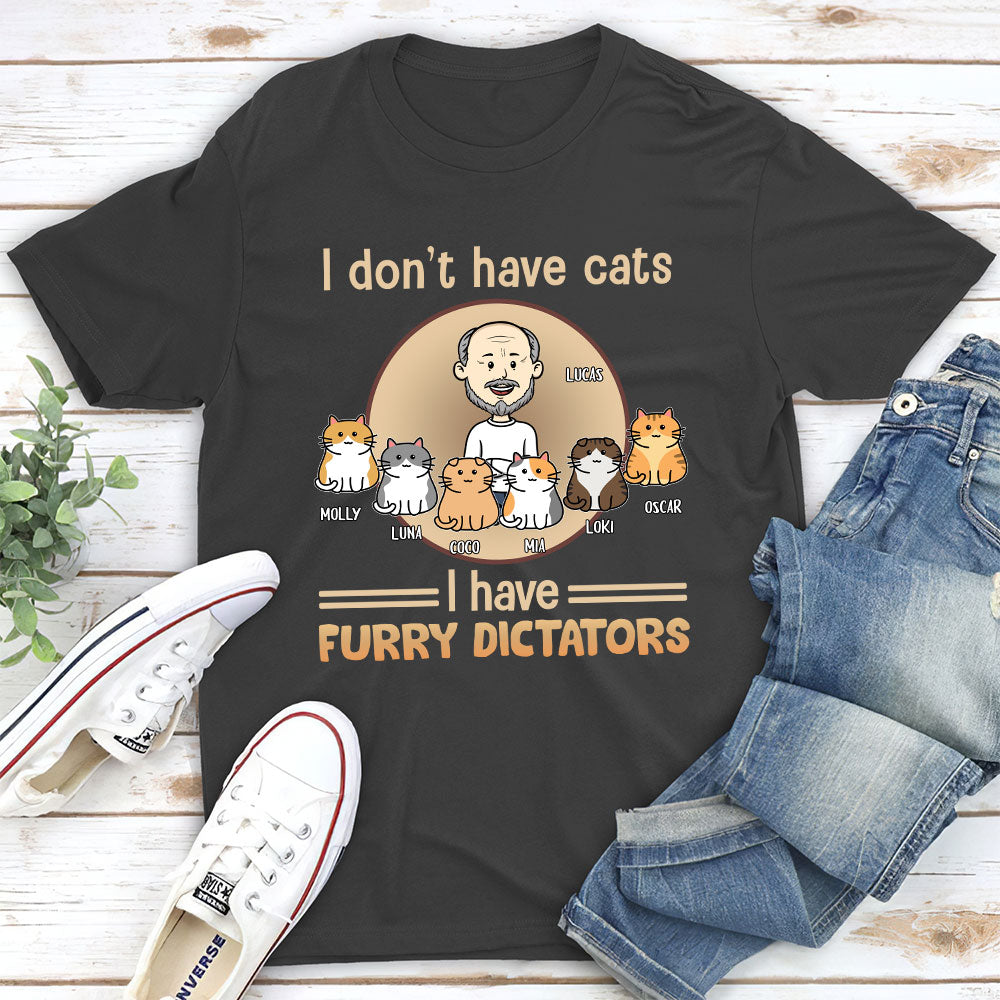 My Furry Dictators - Customizable Unisex Personalized T - shirt for Pet Lovers