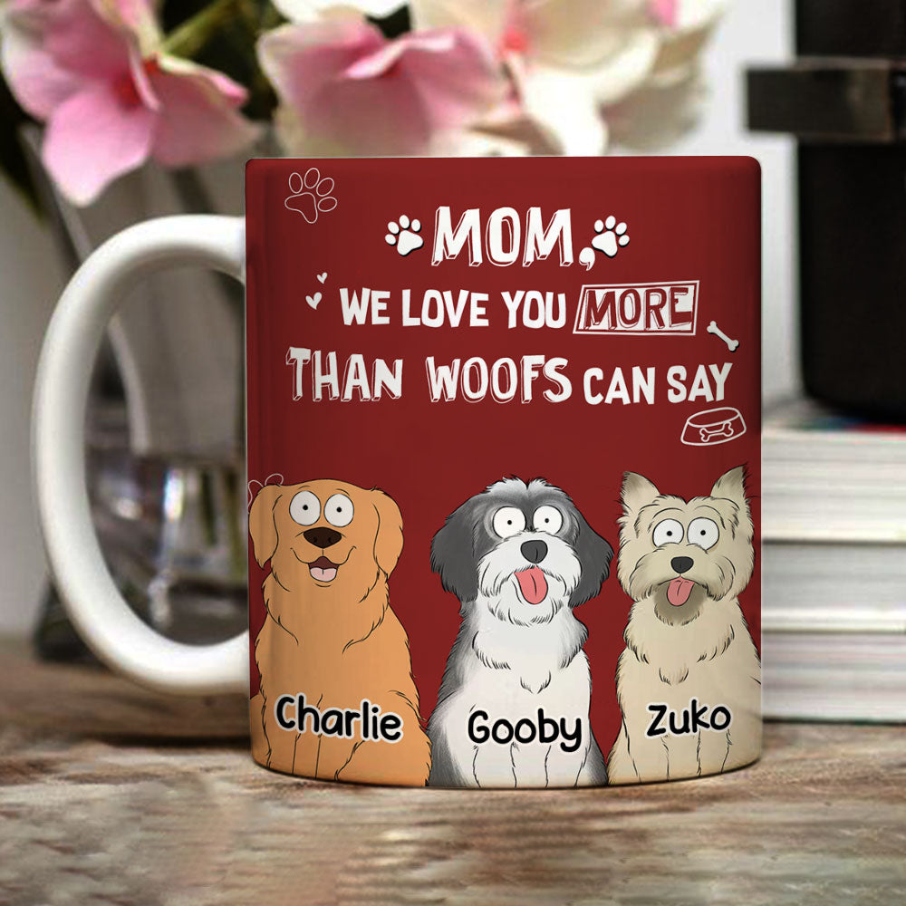 Personalized Custom Coffee Mug - Beyond What Woofs Can Say