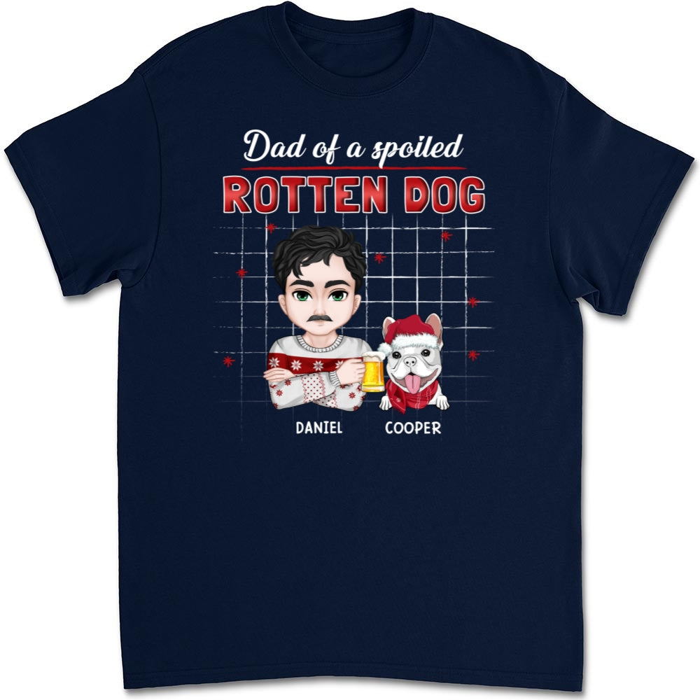 Best Dog Mom and Dad - Customizable Unisex Personalized T-Shirt for Pet Lovers
