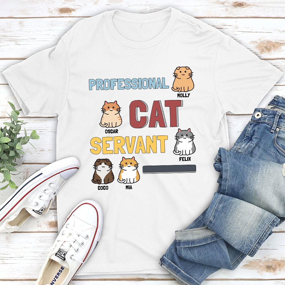 Customizable Unisex Cat Lover Personalized T-shirt