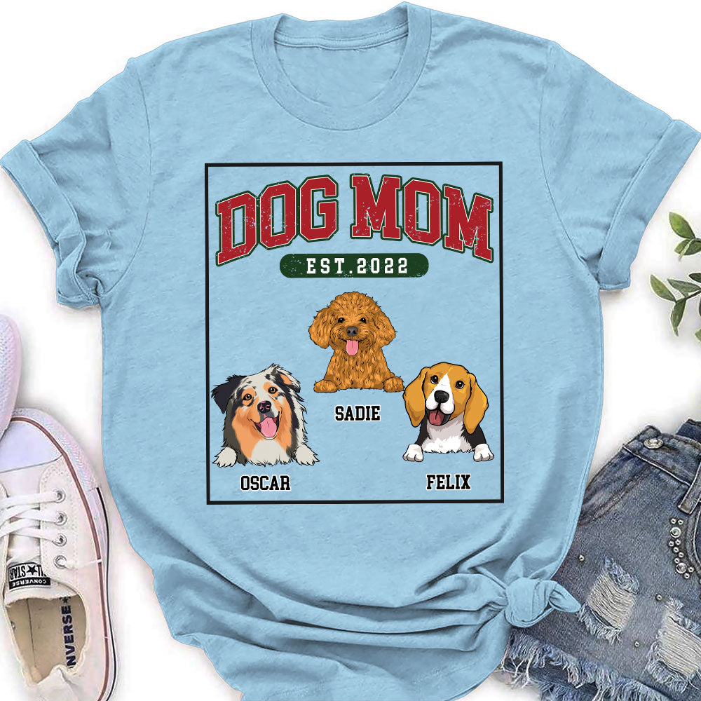 Personalized Custom Women's T-shirt - Ideal Gift for Pet Lovers and Family