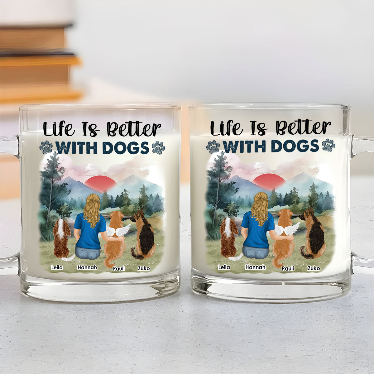 Indestructible Personalized Custom Glass Mug - Create an Unbreakable Bond