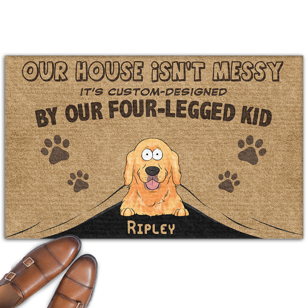 Personalized Pet - Themed Custom Doormat: A Warm Welcome for Pet Lovers