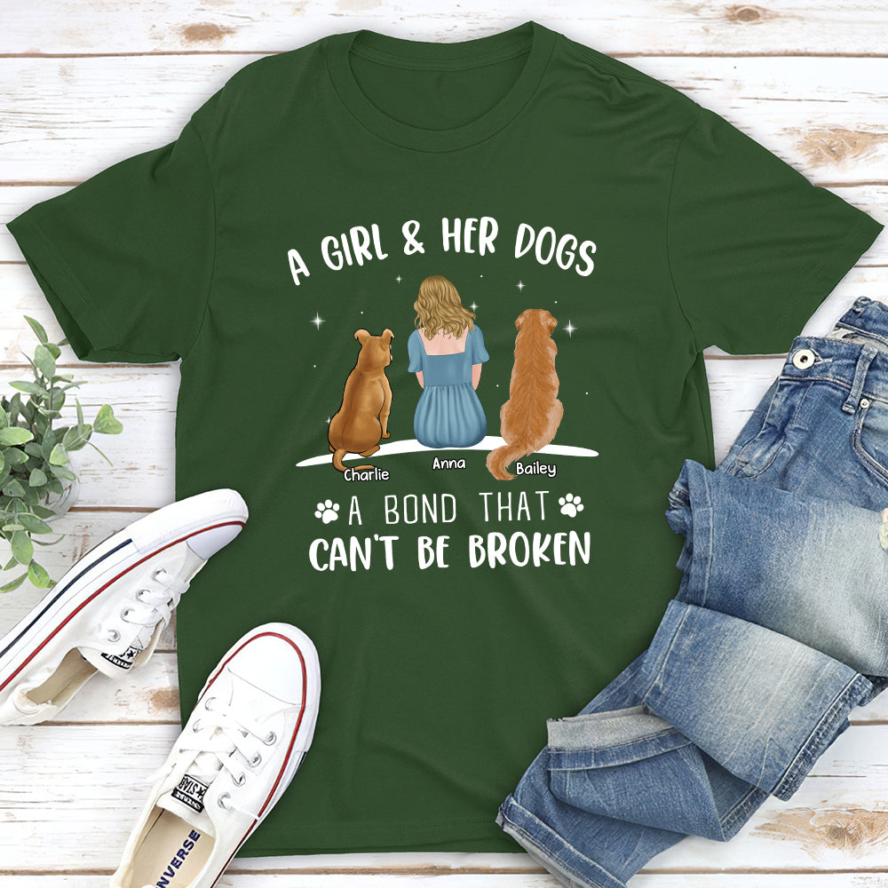 Unbreakable Bond - Personalized Custom Unisex Pet Lover T-shirt