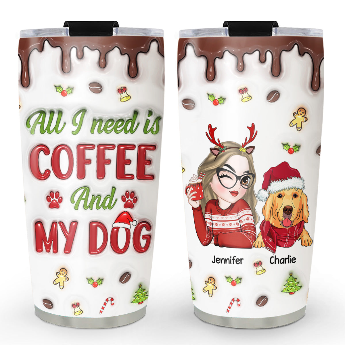 Personalized 3D Inflated Custom Tumbler - All You Need