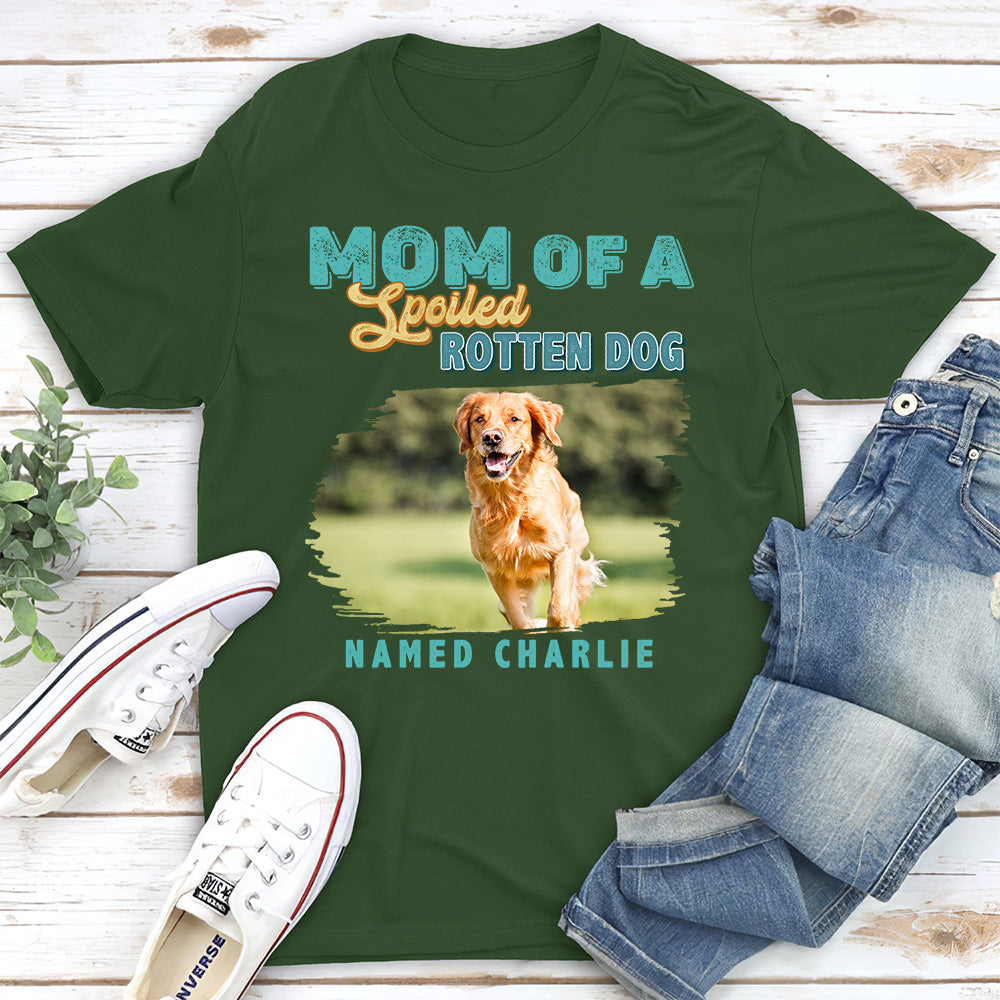Customizable Unisex T-shirt for Proud Dads of Spoiled Dogs