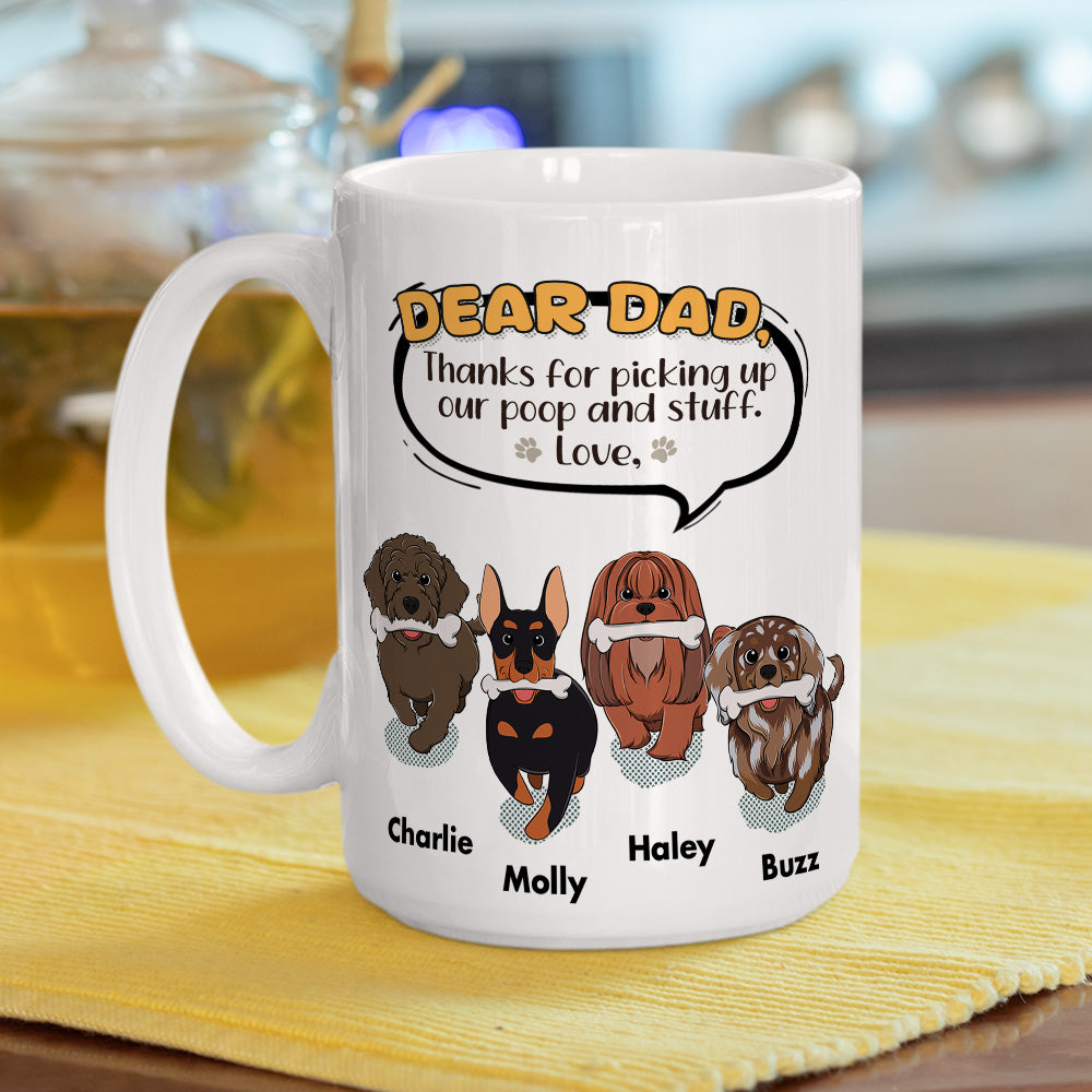 Personalized Dog Appreciation Custom Coffee Mug - Ideal Gift for Pet Lovers