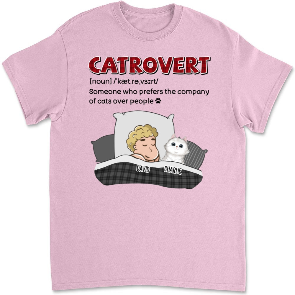 Catrovert - Customizable Unisex Personalized T - shirt for Pet Lovers