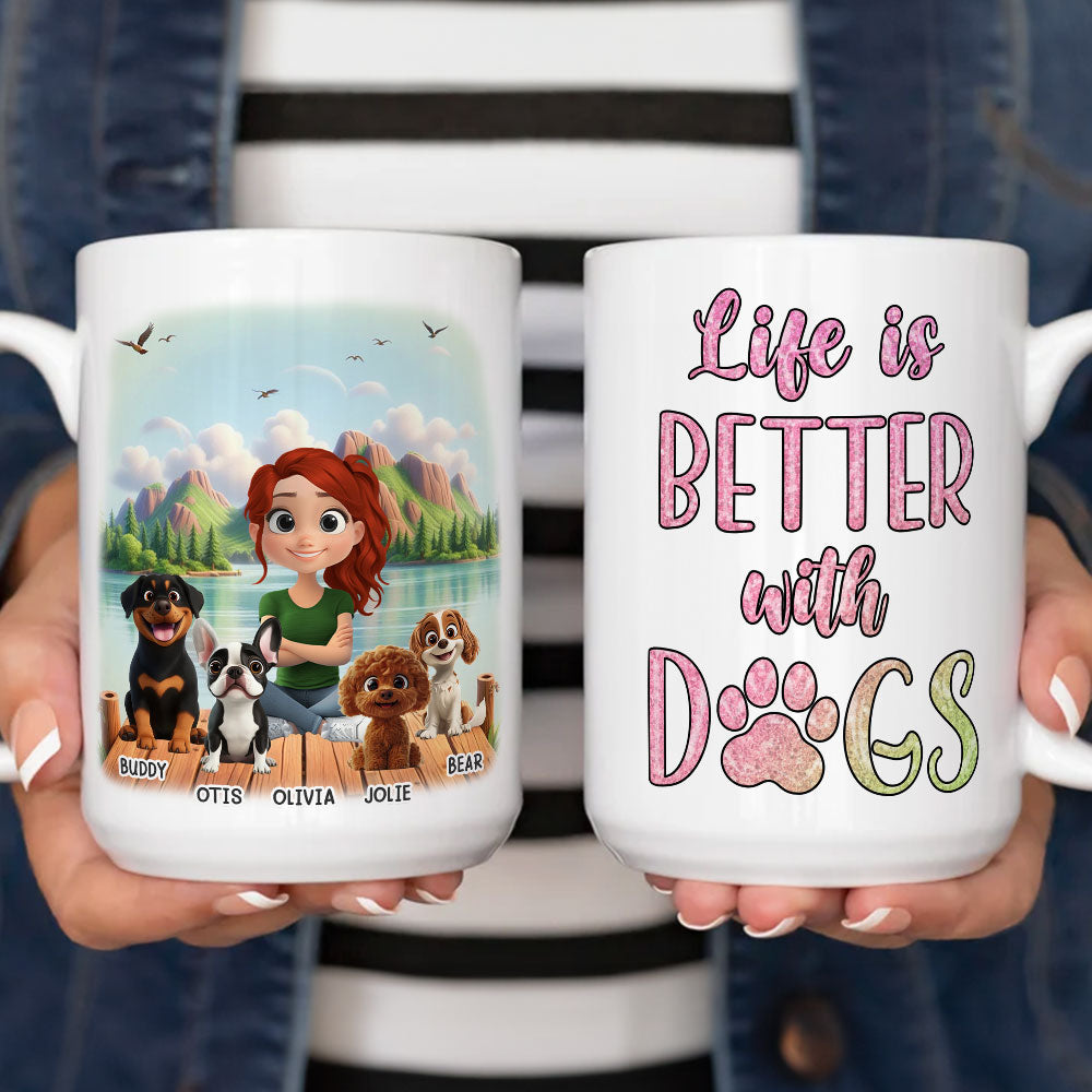 My Happy Place - Customizable Personalized Coffee Mug