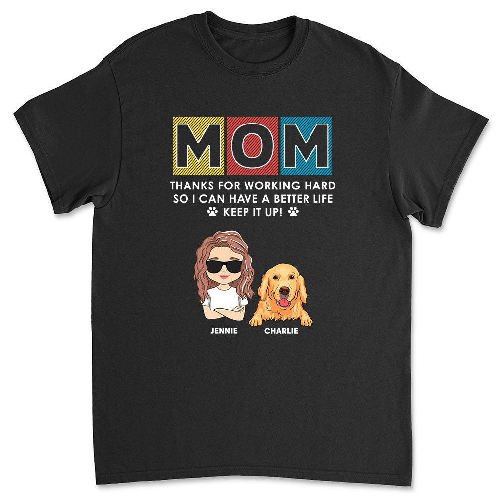 Keep It Up - Customizable Unisex Personalized T-shirt for Pet Lovers