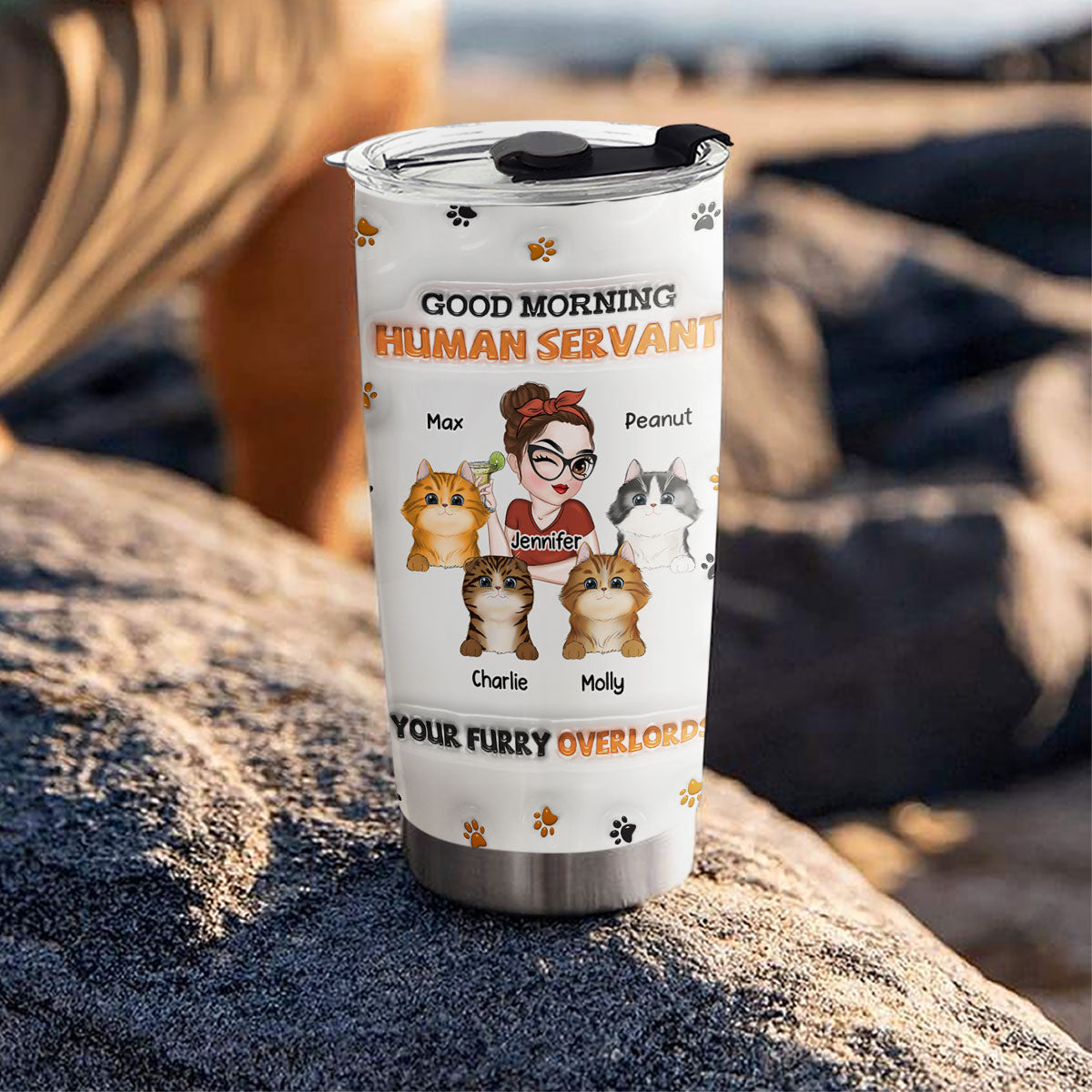 Personalized 3D Inflated Effect Tumbler - Ideal for All Occasions