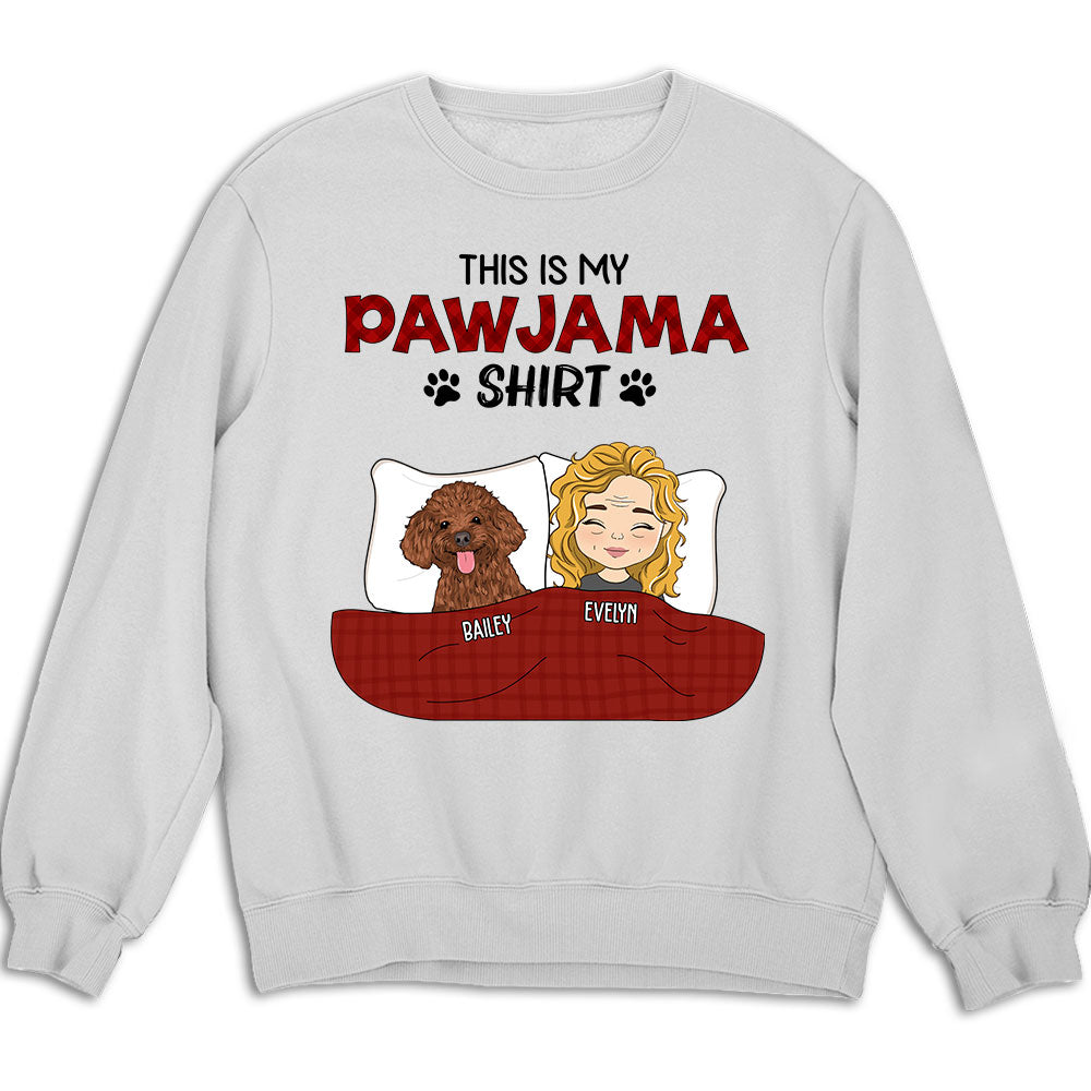 Personalized Pawjama Custom Sweatshirt - Ideal Gift for Pet Lovers