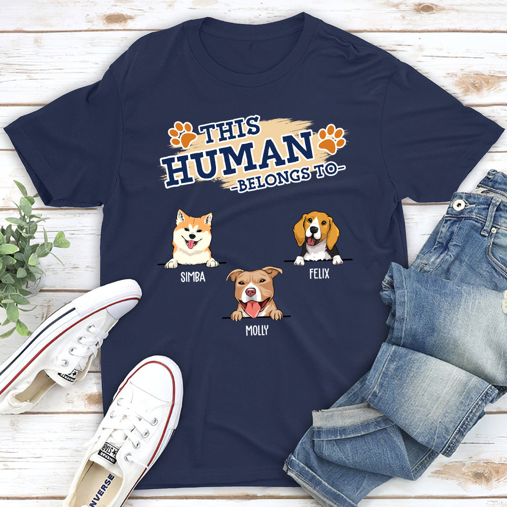 The Human 2 - Customizable Personalized Unisex Pet Lover T-shirt