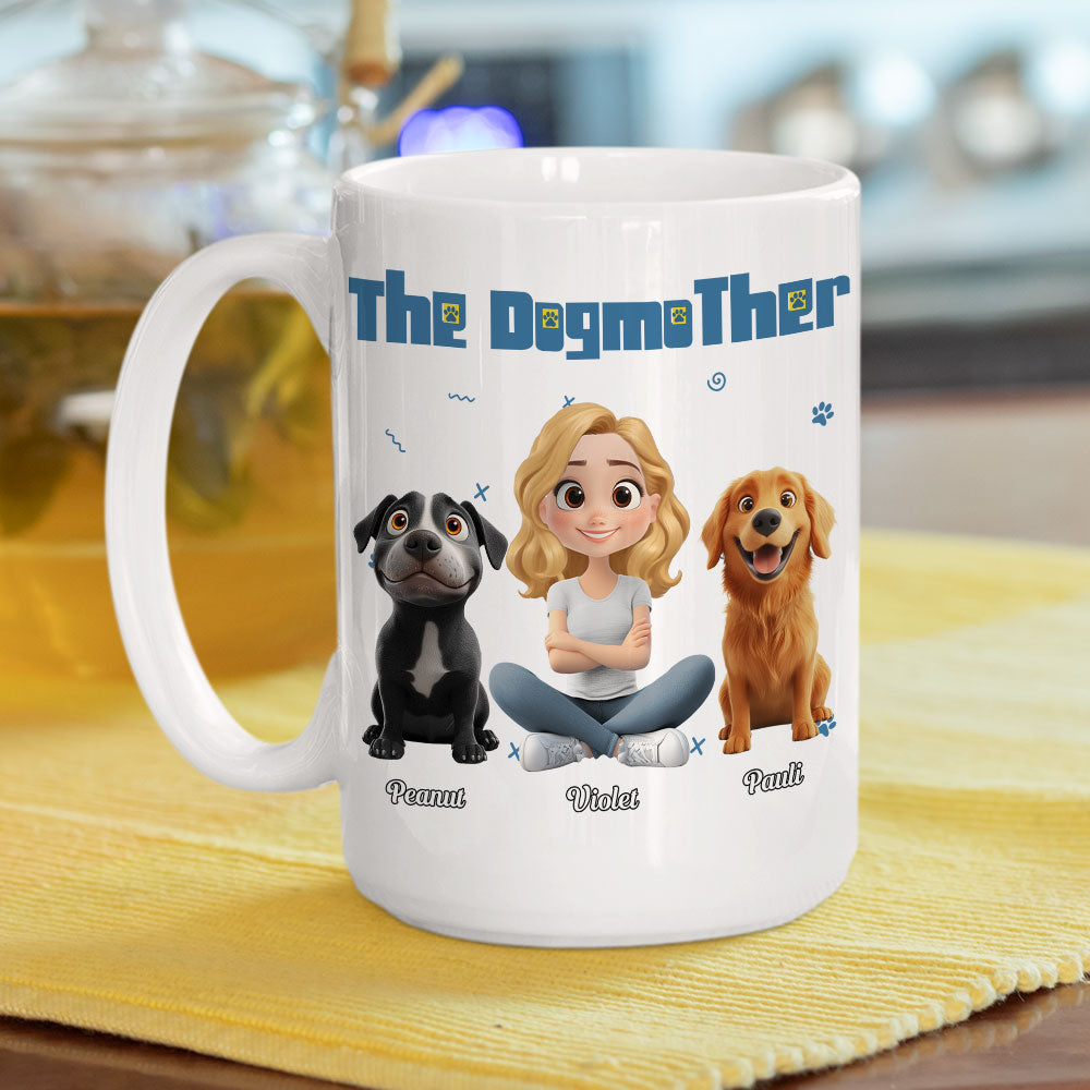Personalized 'I Am The Dogmother' Custom Coffee Mug - Perfect Gift Idea
