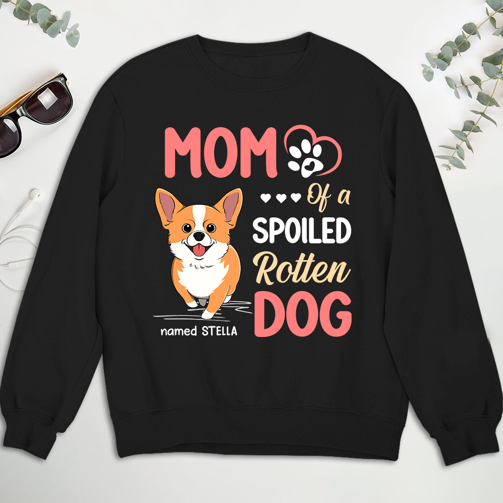 Customizable Personalized Sweatshirt for Spoiled Dog Owners
