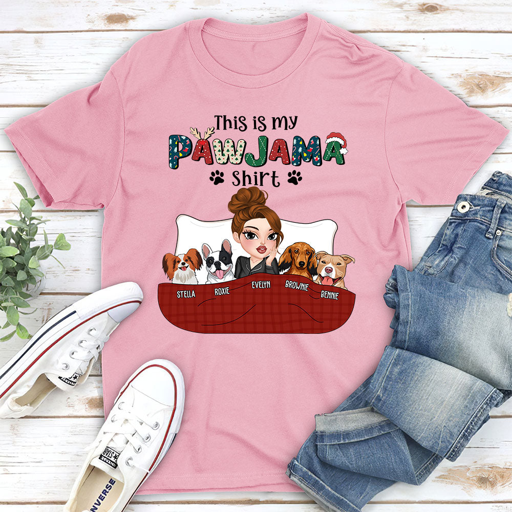 Customizable Pawjama Unisex T-shirt - Ideal Gift for Pet Lovers