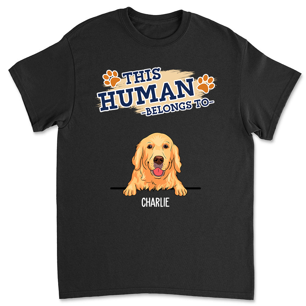 The Human 2 - Customizable Personalized Unisex Pet Lover T-shirt