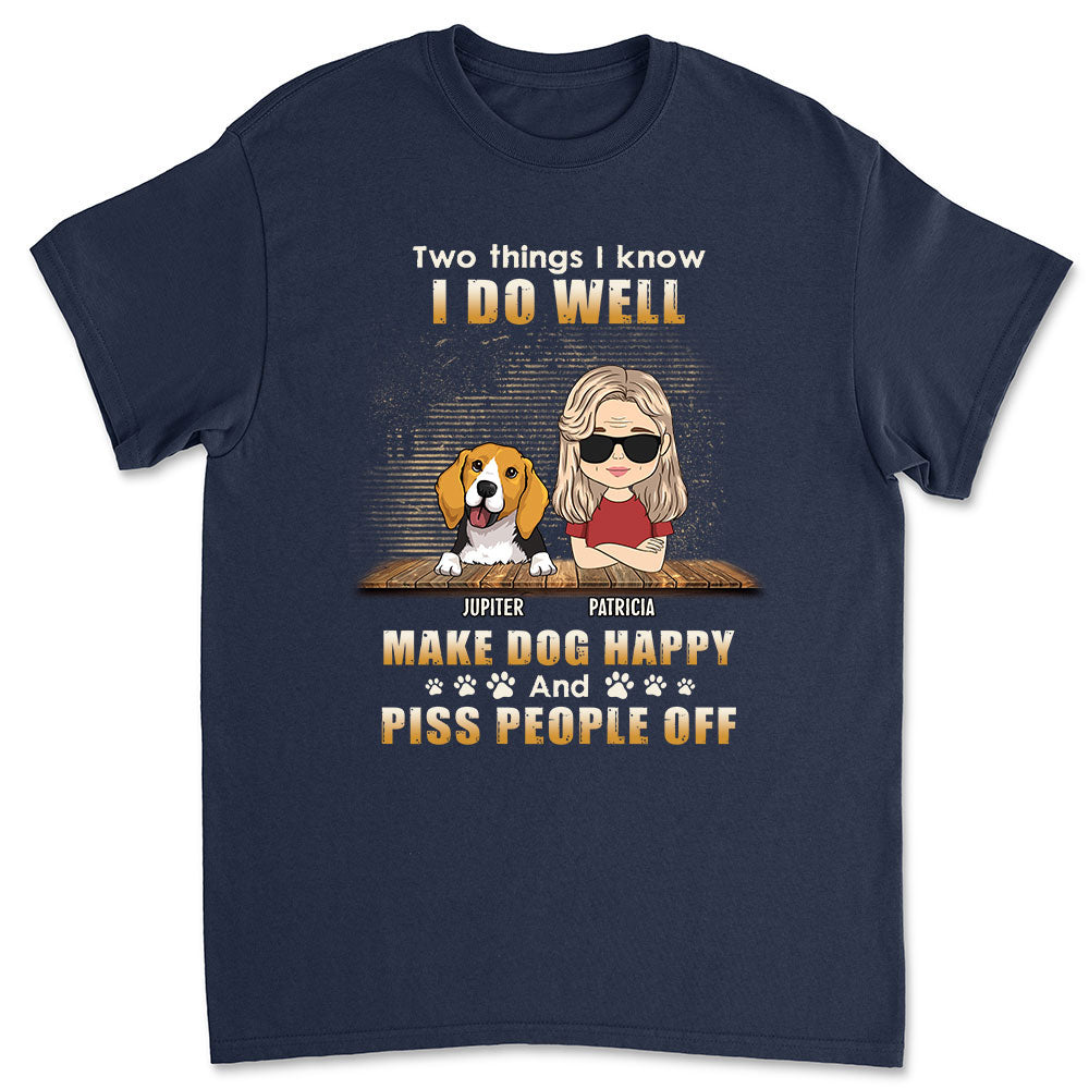 I Do Well - Customizable Unisex Personalized T-shirt for Pet Lovers