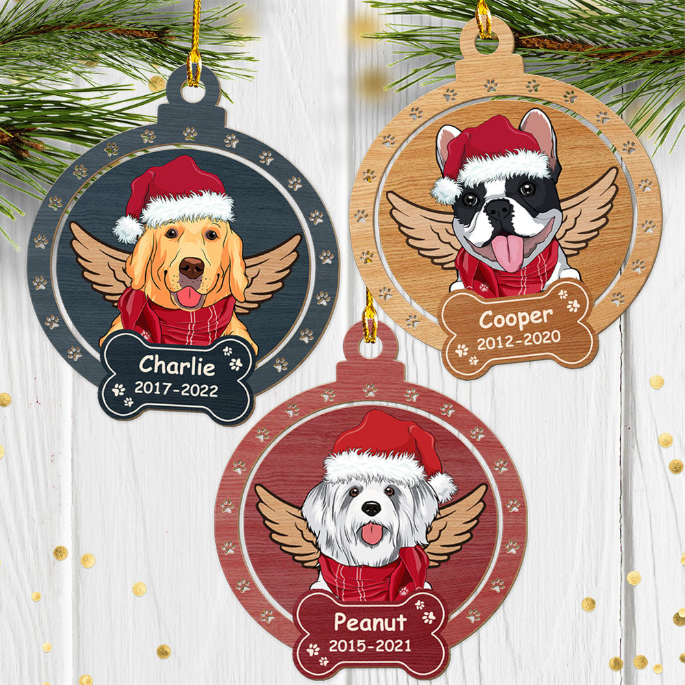 My Furry Kid - Exquisite Personalized Single - Layer Wood Ornament for Pet Lovers
