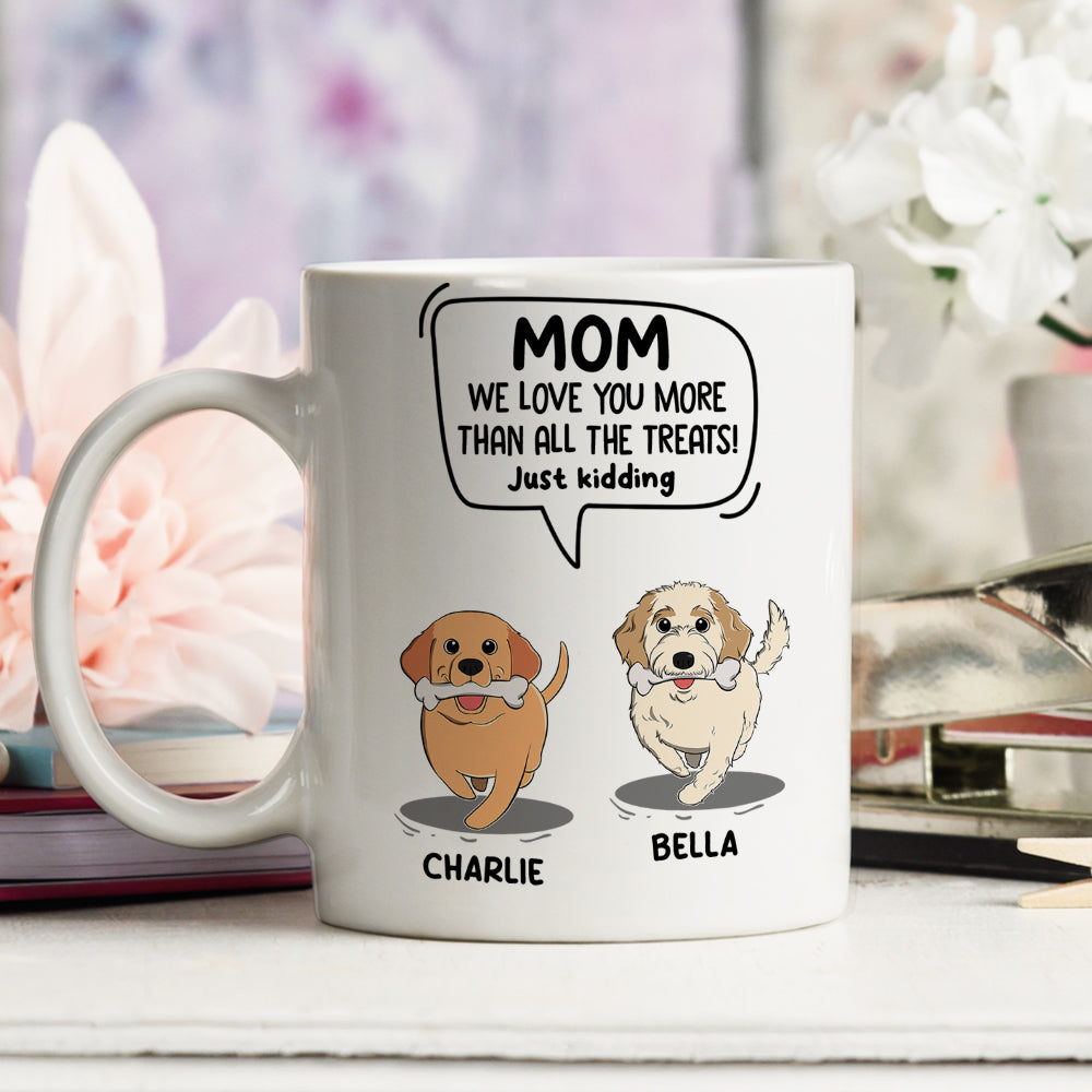 Customizable Dog-themed Personalized Coffee Mug - Ideal Gift for Pet Lovers