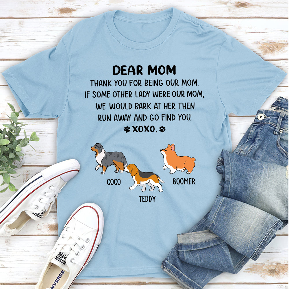 Dear Dad Xoxo - Customizable Unisex Personalized T-shirt for Pet Lovers
