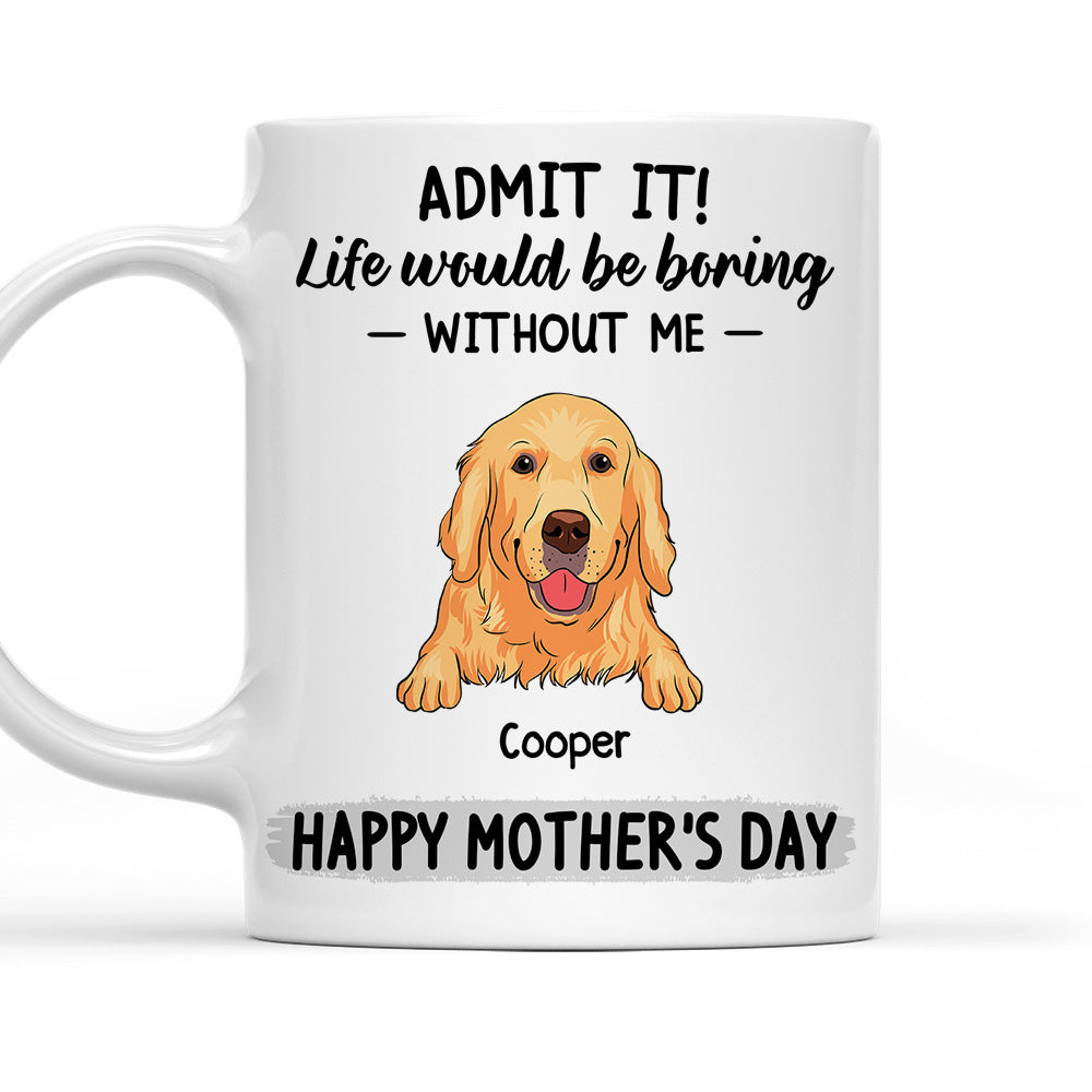 Personalized Custom Coffee Mug - Ideal Gift for Pet Lovers