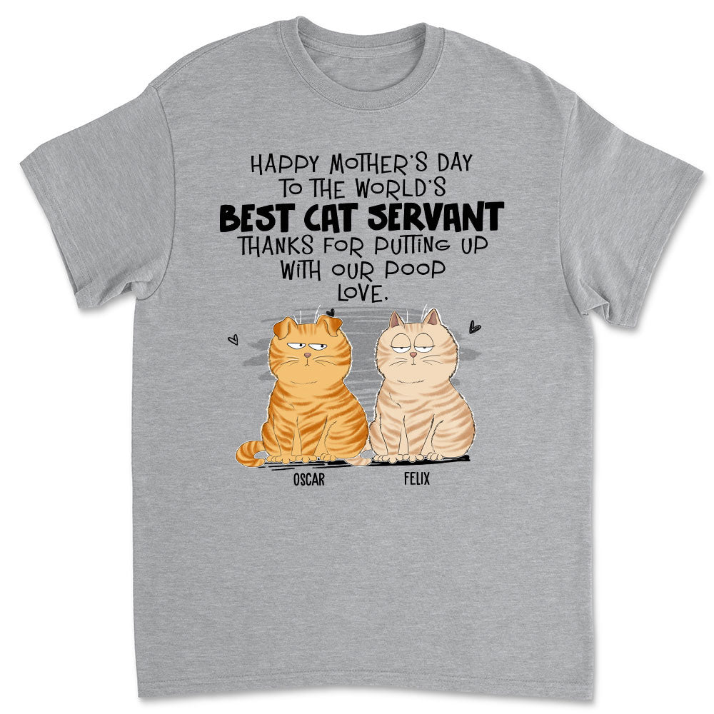 Customizable Unisex Cat Lover's Personalized T-shirt - Ideal Gift