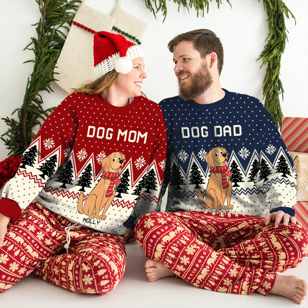 Pet Parents Personalized All-Over Print Custom Sweatshirt - Ideal Gift for Pet Lovers