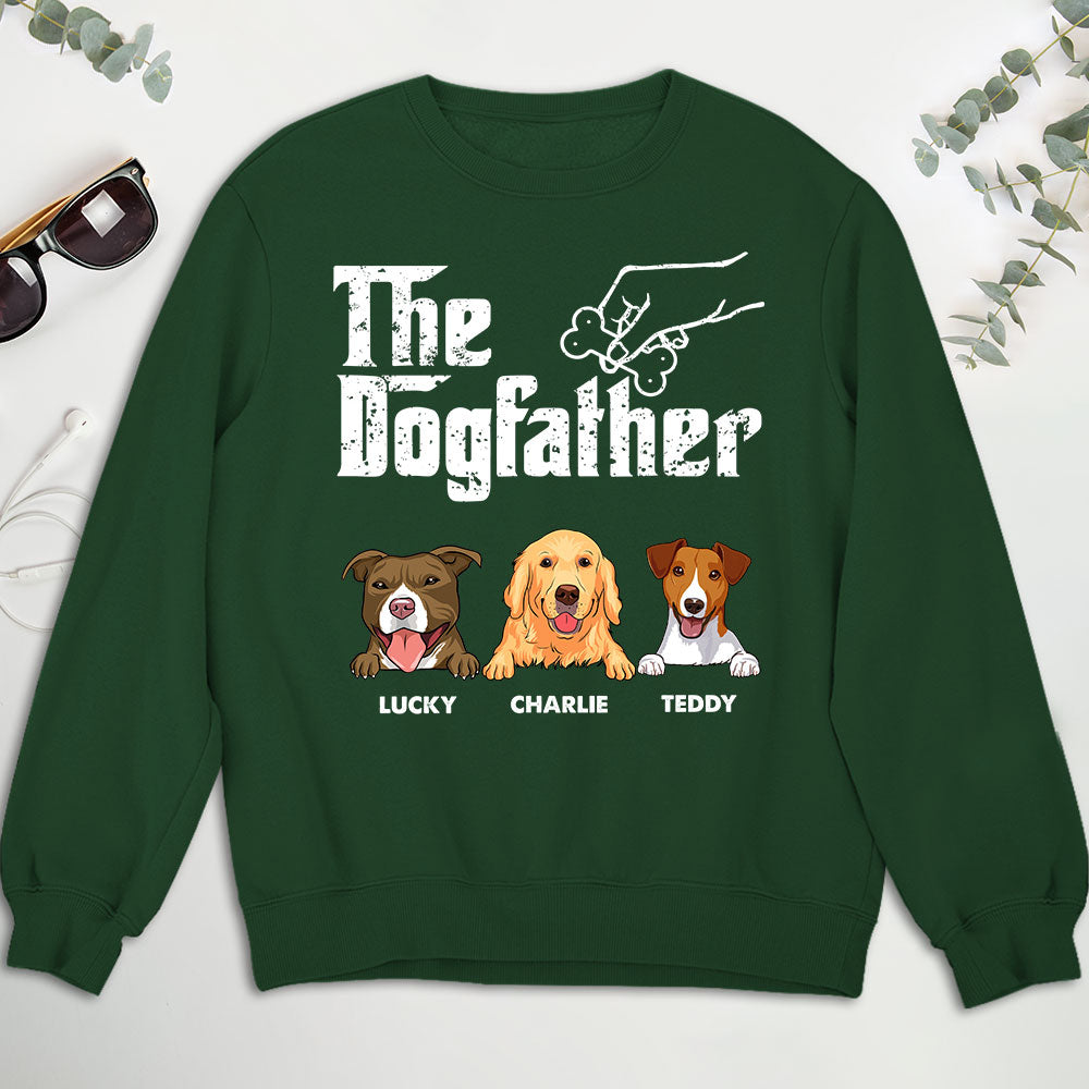 The Dog Father - Customizable Personalized Sweatshirt for Pet Lovers