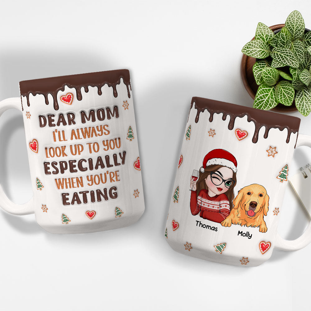 Personalized 3D Inflated Effect Custom Mug - A Heartfelt Daily Companion
