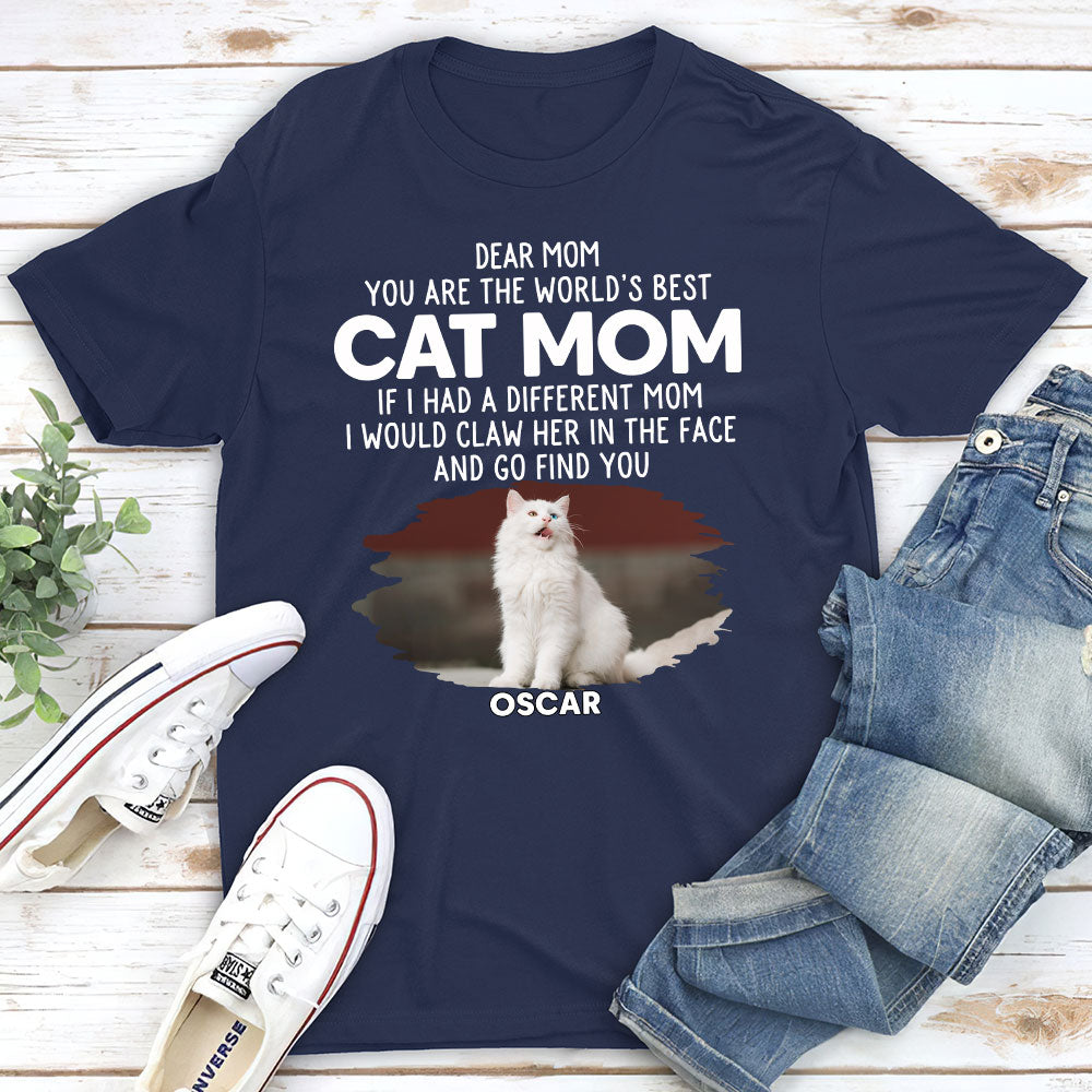 Personalized We Would Claw Photo Unisex T-shirt - Ideal Gift for Pet Lovers