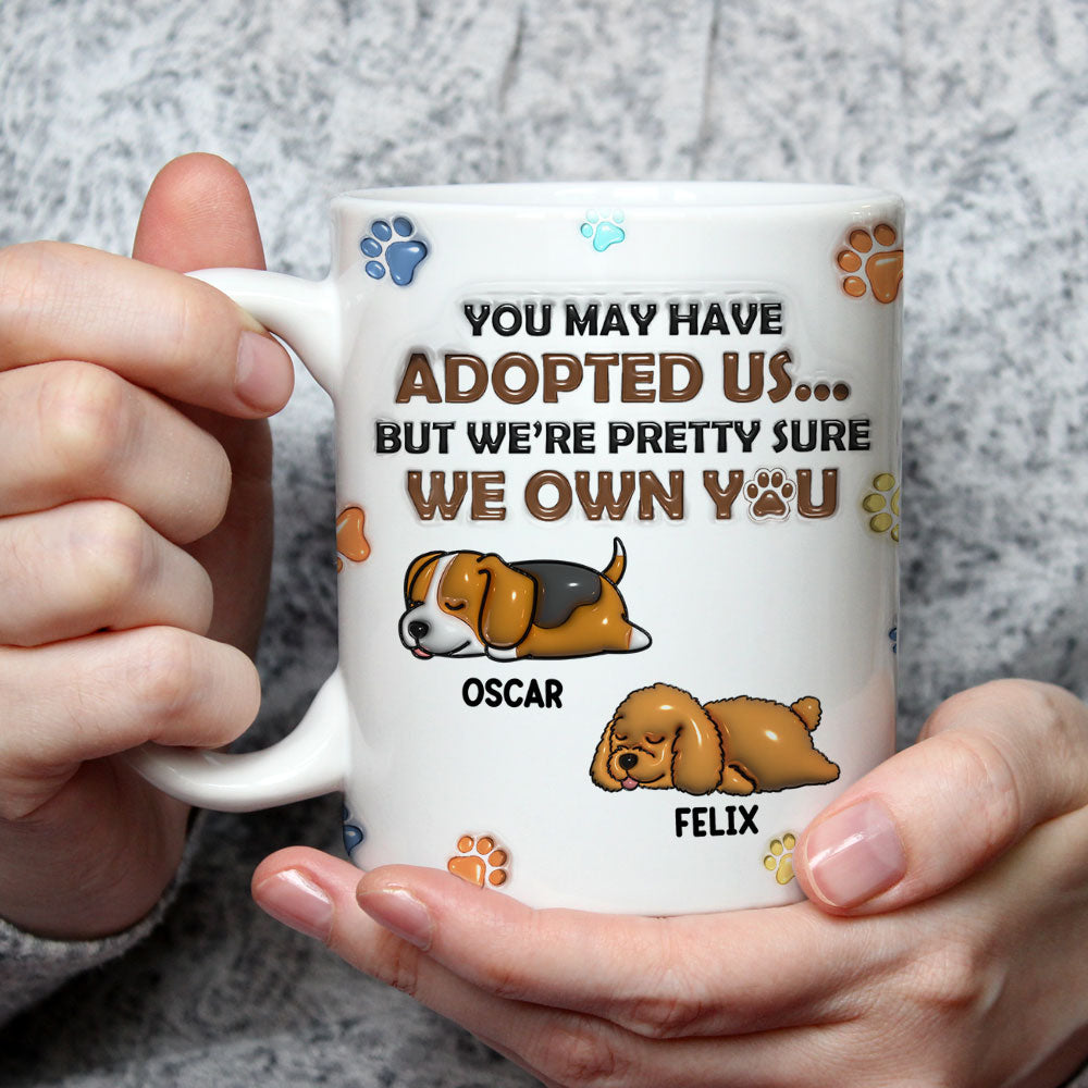 Custom Personalized 3D Inflated Effect Ceramic Mug for a Vigor - Filled Day