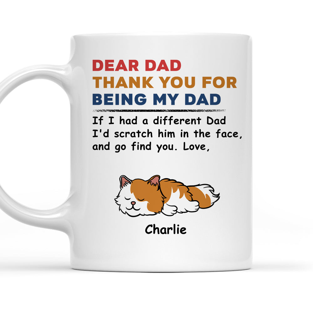 Customizable Personalized Coffee Mug for Pet Lovers - Claw Her Face Design