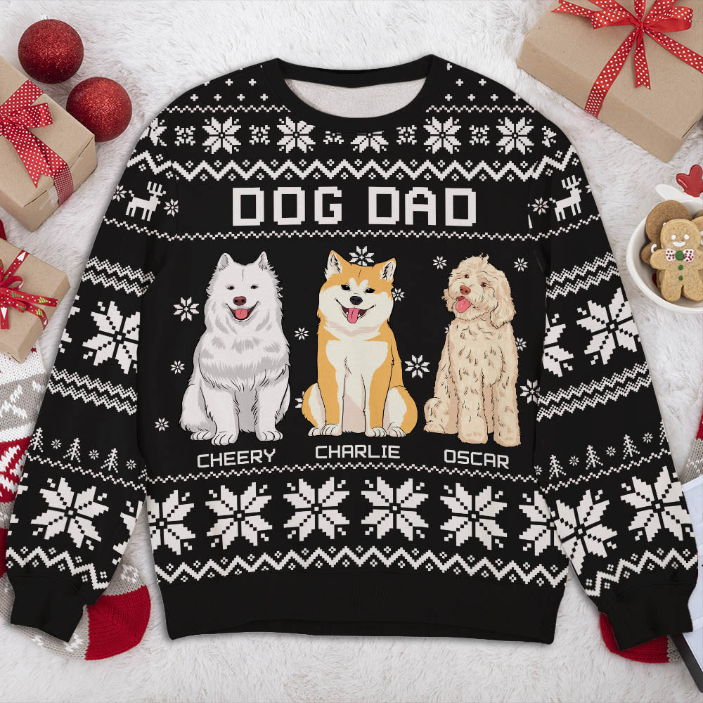 Top-Rated Personalized All-Over-Print Dog Sweatshirt for Dog Lovers