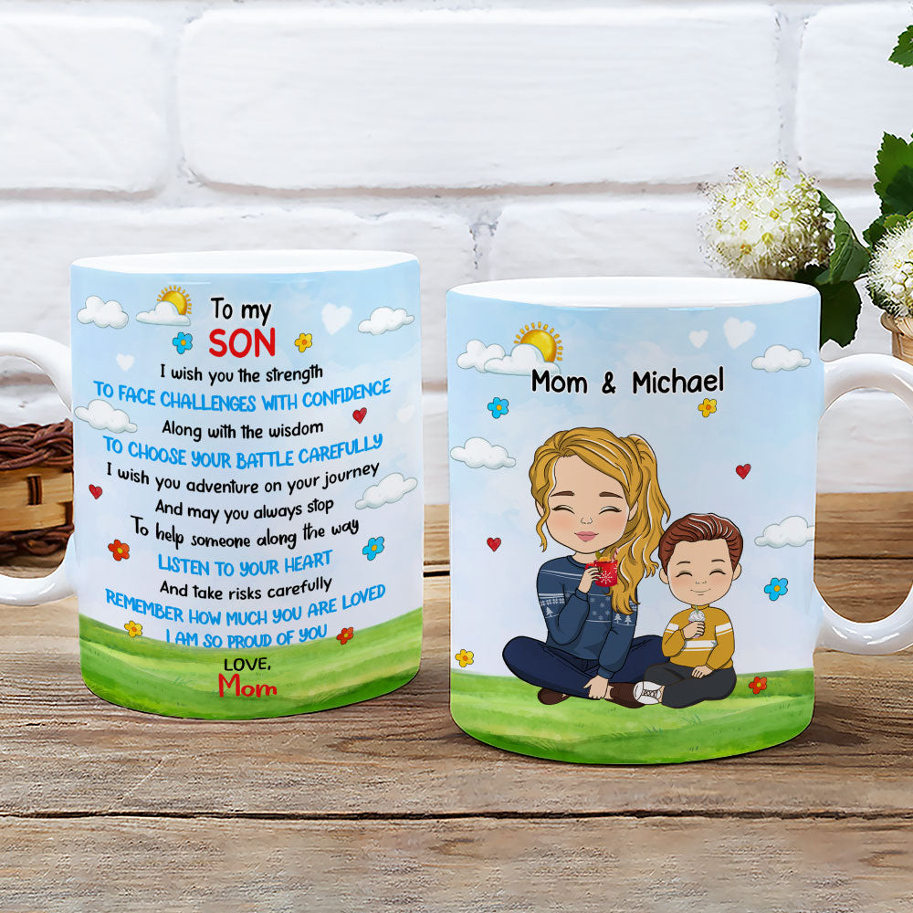 Personalized 'I Wish You' Custom Coffee Mug - Ideal Gift for Loved Ones