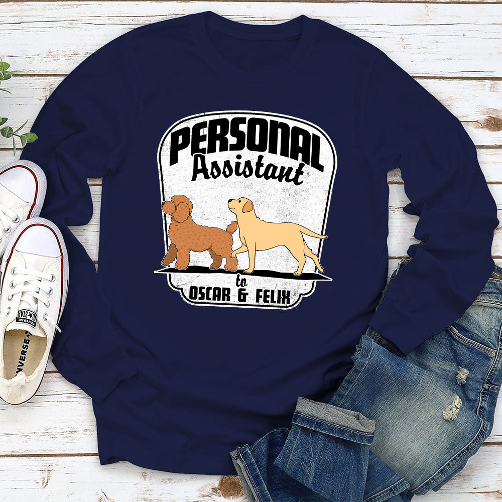 Personalized Long Sleeve T-shirt - Ideal Gift for Pet Lovers
