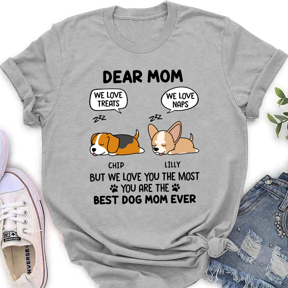 Personalized 'You Are The Best To Me 2' Women's Custom T-shirt - Ideal Gift for Pet Lovers