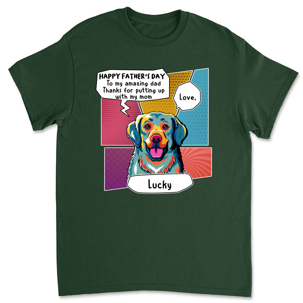 Amazing Dad 2 - Personalized Custom Unisex Pet Lover T-shirt