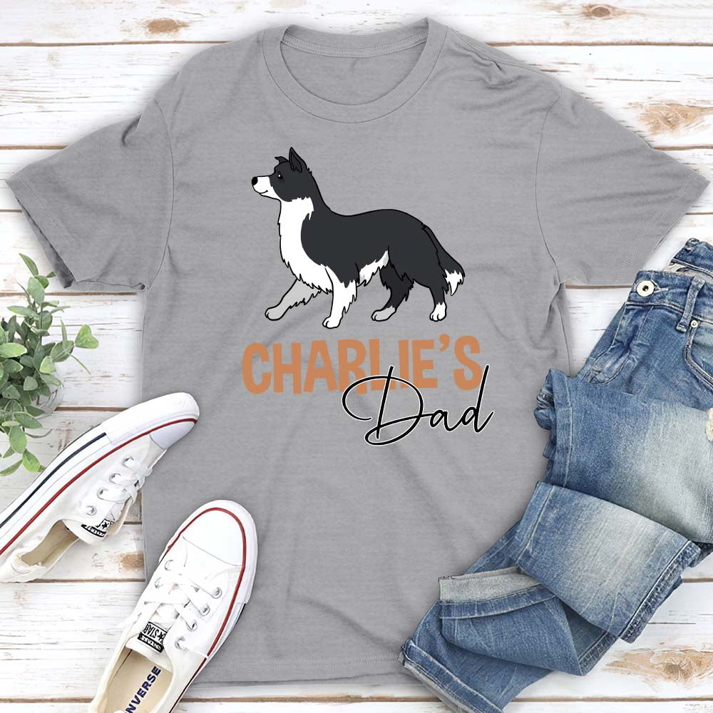 Personalized Custom Unisex Dog Mom/Dad T-shirt - Ideal Gift for Pet Lovers