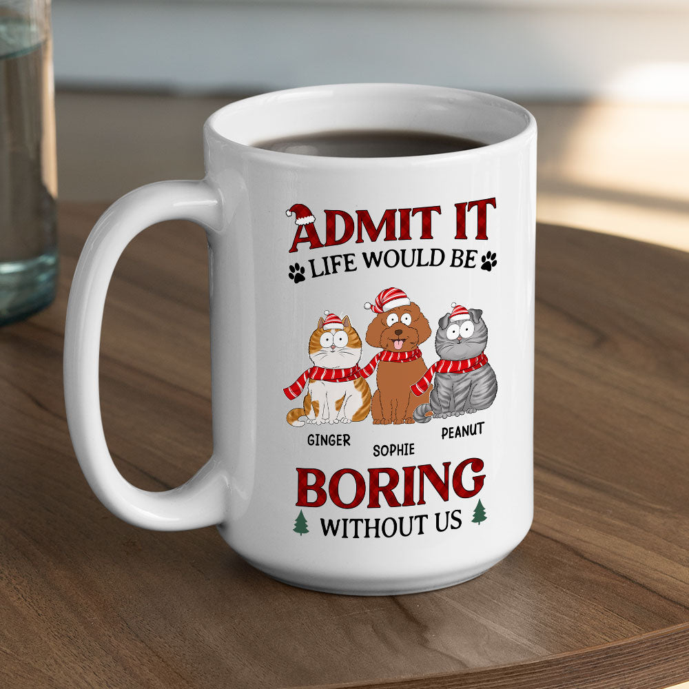 Personalized Custom Coffee Mug - Ideal Gift for Pet Lovers