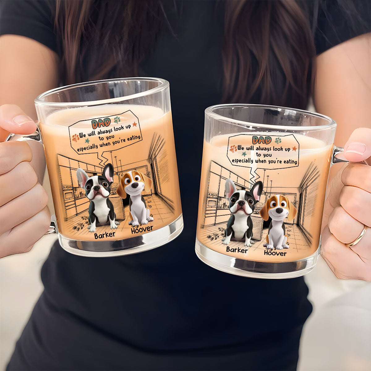 Personalized Custom Glass Mug - A Unique Drinking Companion