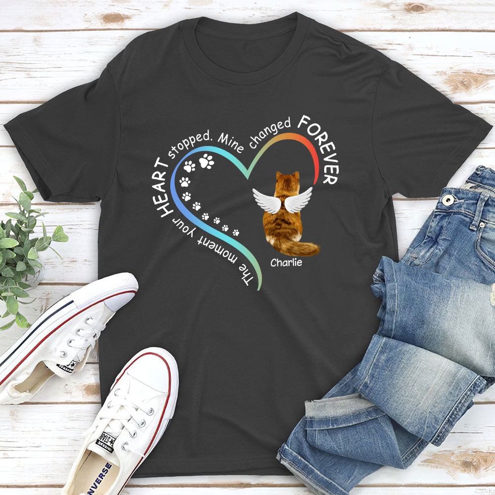 Forever Changed - Personalized Unisex Pet Lover T-shirt