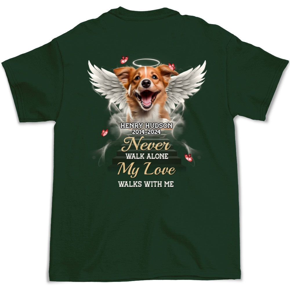Personalized 'Until We Meet Again' Unisex T - shirt for Pet Lovers