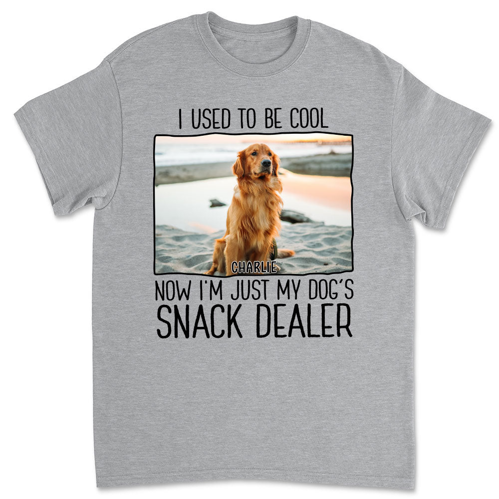 Personalized Unisex 'Just A Snack Dealer' Photo T-shirt - Ideal Gift for Pet Lovers