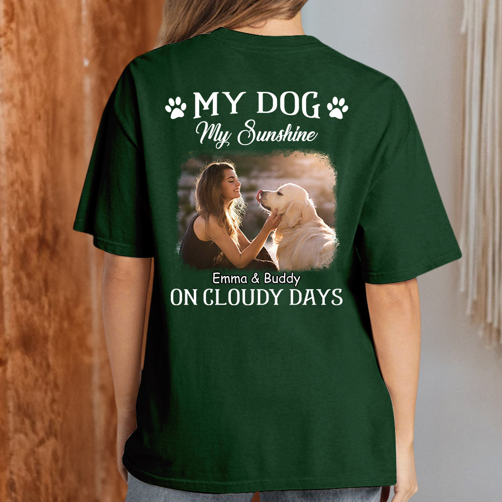 Personalized My Pet Sunshine Unisex Custom T-shirt - Ideal Gift for Pet Lovers