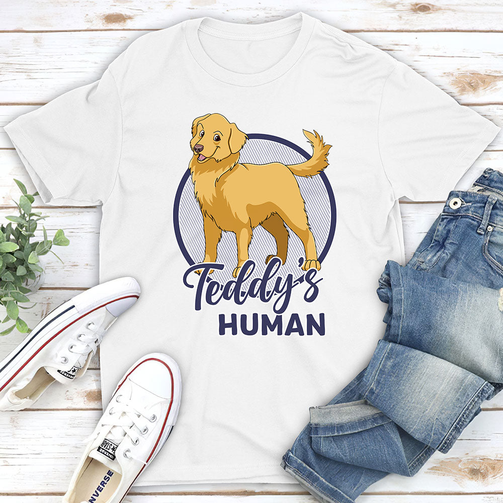 Personalized Dog - Human Circle Unisex T - shirt: Ideal Gift for Pet Lovers