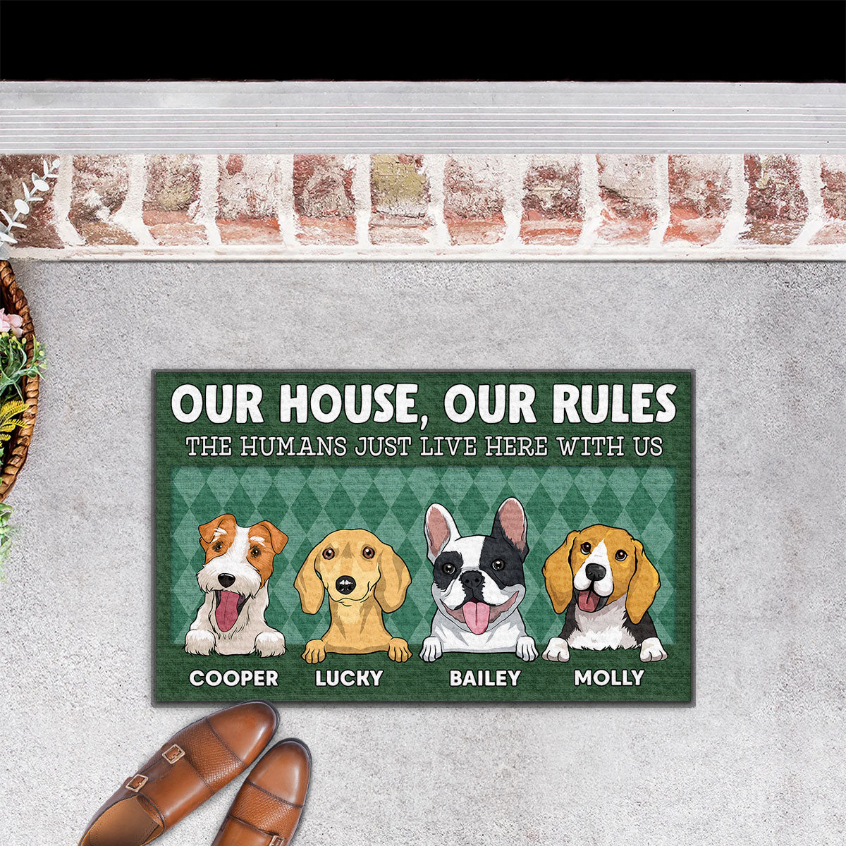 Personalized Pet Picture Doormat - The Ultimate Welcome for Pet Lovers