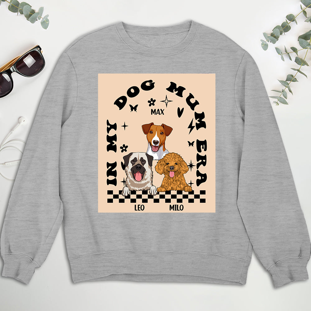 In My Dog Era - One-of-a-Kind Personalized Custom Sweatshirt for Dog Lovers