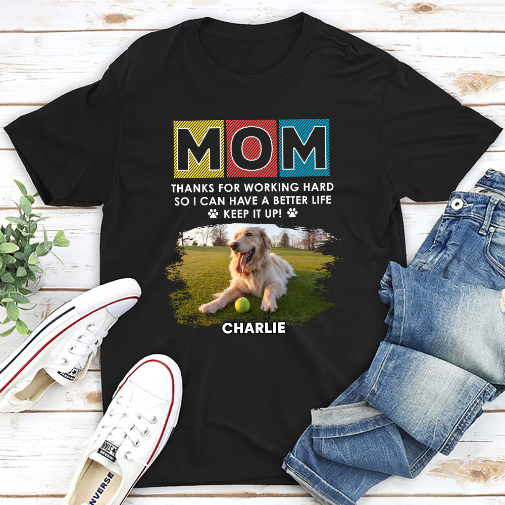 Keep It Up - Customizable Unisex Personalized T-shirt for Pet Lovers