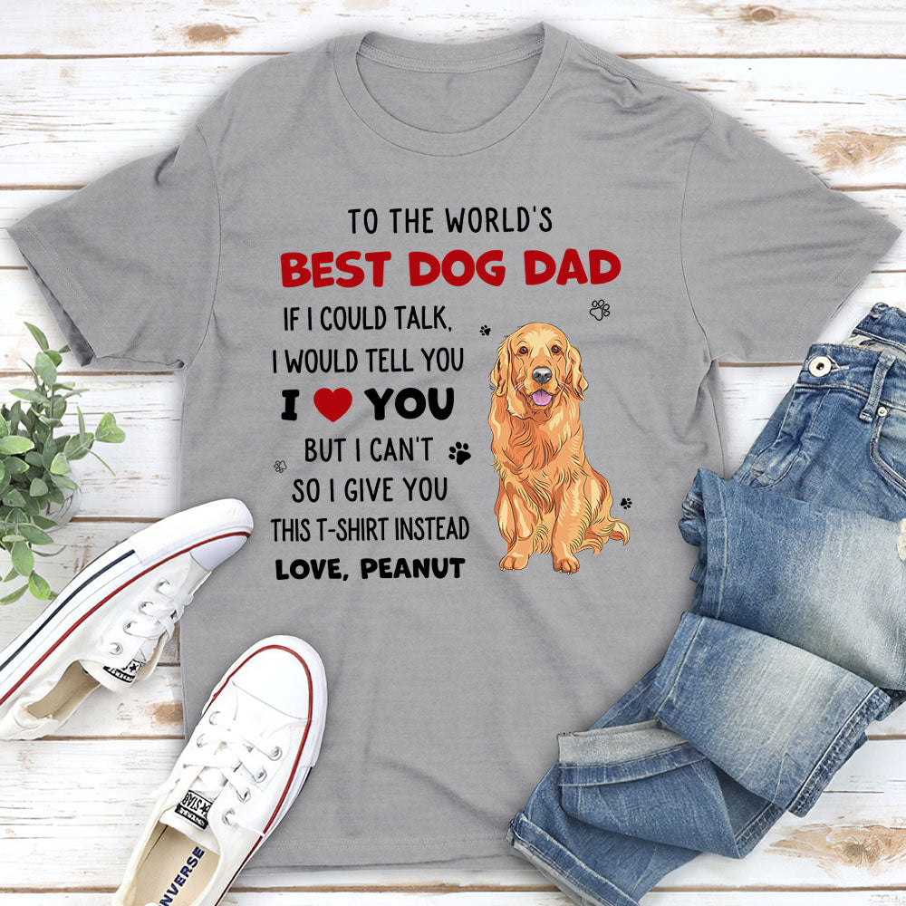 Personalized Unisex T-shirt - Ideal Gift for Pet Lovers